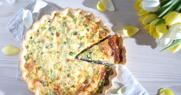 Slaný quiche