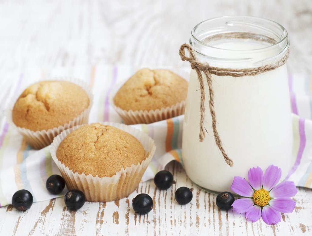 Kefírové muffiny, které můžete připravit na tisíc způsobů