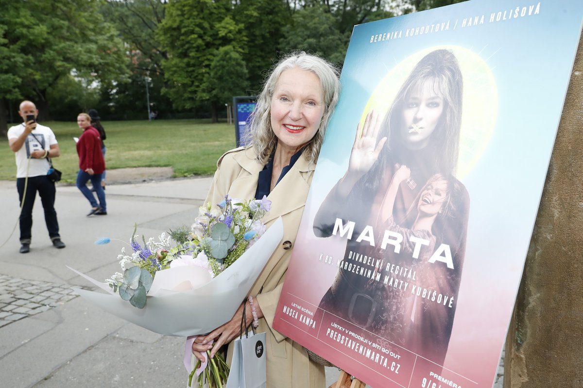 Premiéra recitálu Marta na Kampě: Irena Obermannová