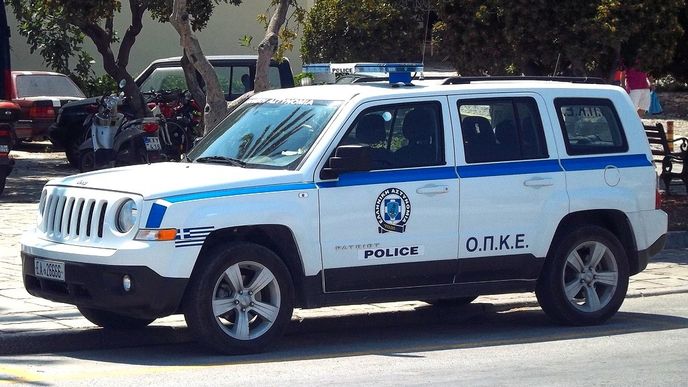 Řecká policie, ilustrační foto