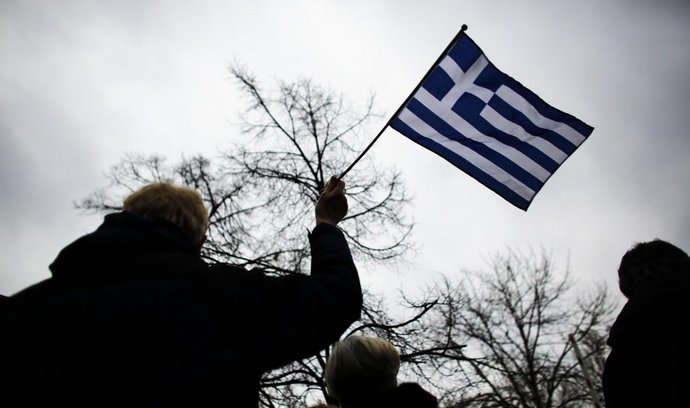 řecká vlajka