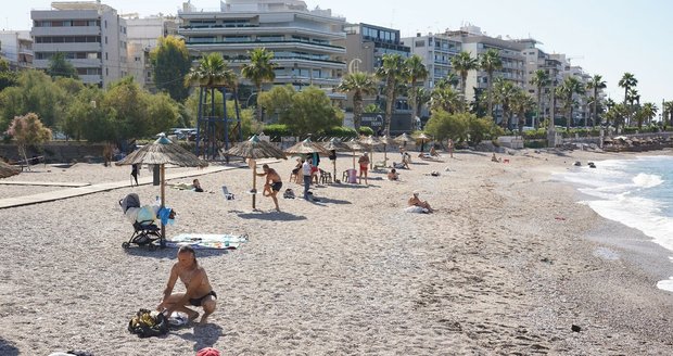 Pláž Palaio Faliro - Ilustrační foto