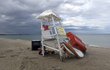 Poničené pláže, šest mrtvých osob. Bouře pustošila řecký poloostrov Chalkidiki (11. 7. 2019)