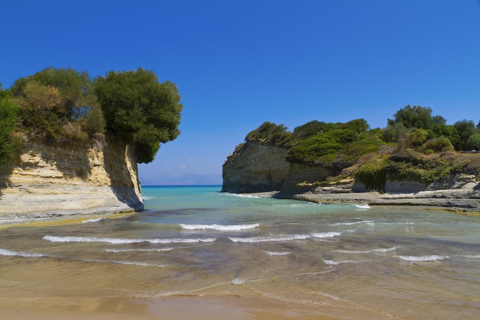 Korfu je oblíbenou destinací jachtařů.