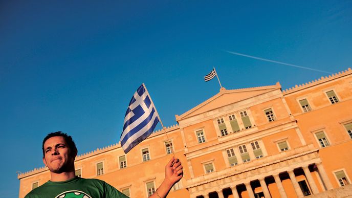 Na jaře  2010 se řecký parlament stal objektem útoků nespokojených demonstrantů