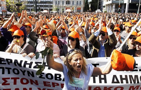 Řecko ochromila další stávka: Stávkovalo 125 tisíc lidí 