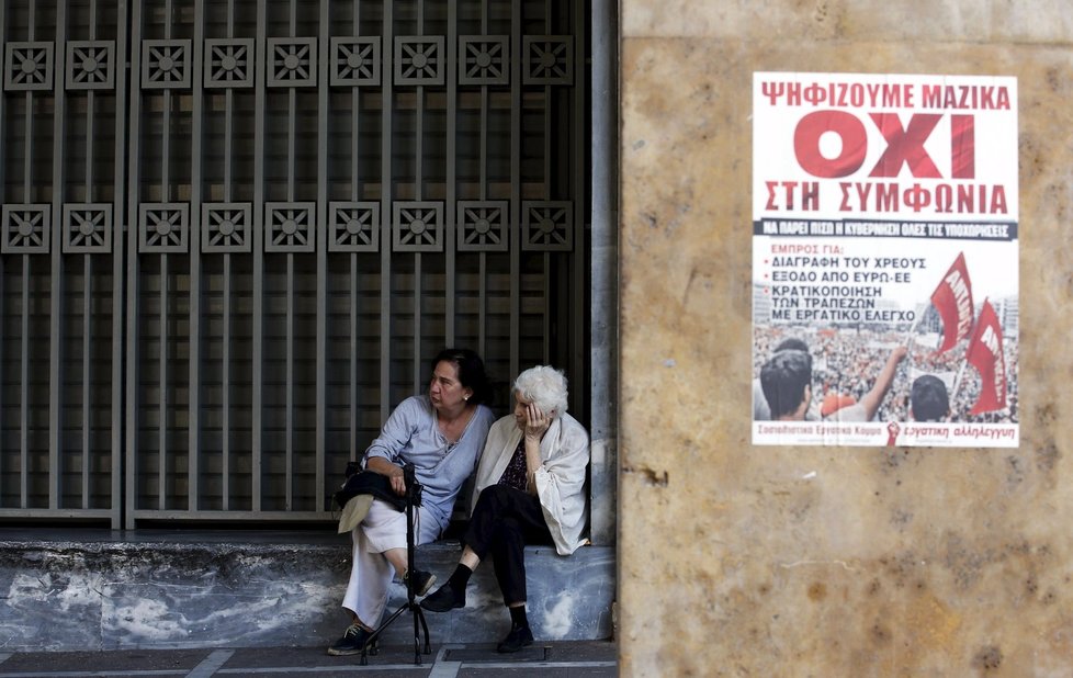Obzvláště tvrdě dolehla krize na řecké důchodce.