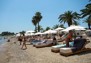 Pláže v Řecku.
