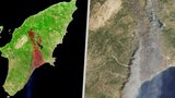Požáry v Řecku: Pohotovost mají i evropské družice, snímkují postižené oblasti rychleji než normálně 