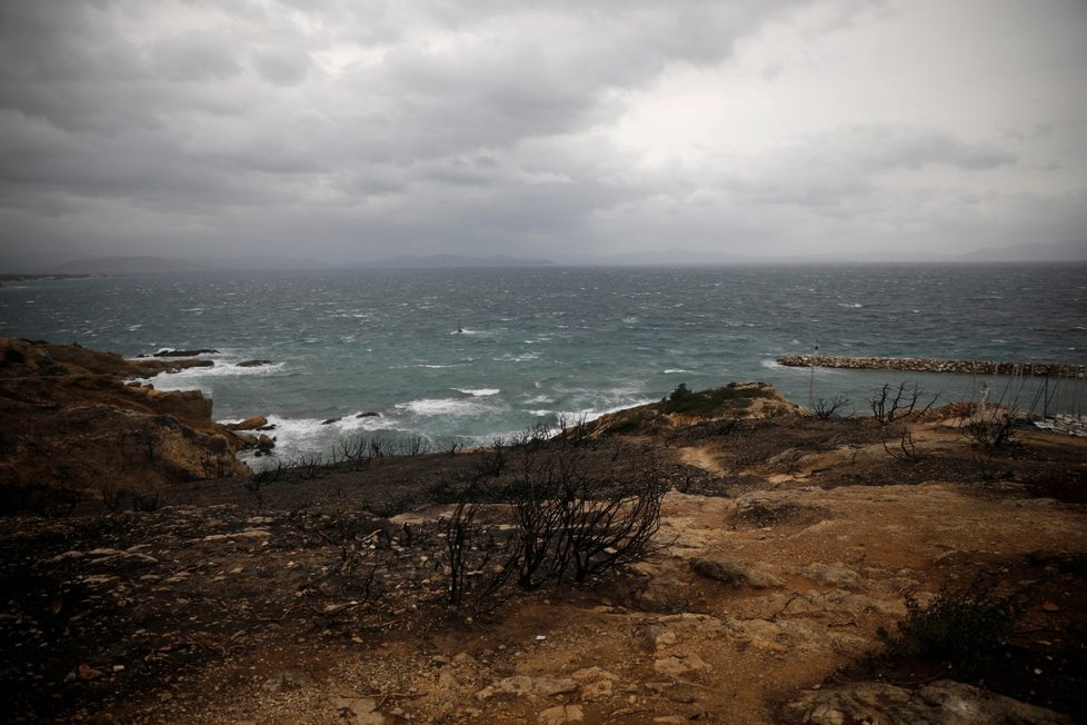 Řecko zasáhl středomořský hurikán Zorba
