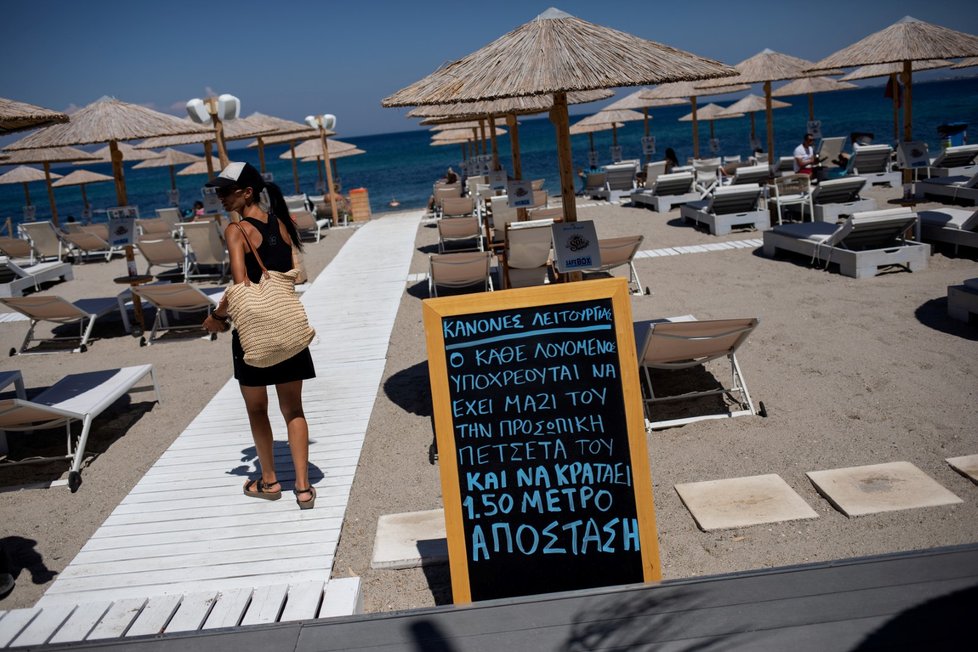 Turistická sezona 2020 v Řecku v době koronaviru