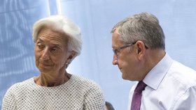 Šéfka MMF Christine Lagarde při jednáních s Řeckem