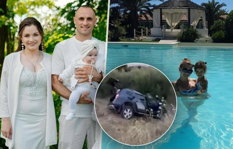 Nehodu na dovolené v Řecku přežila jen dcerka (7): Přišla o mámu Lucii, tatínka i půlroční sestru