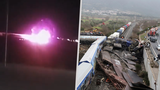 Železniční nehodu v Řecku nepřežilo přes 50 lidí: Okamžik hrůzy zachytila kamera!