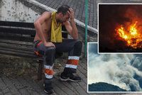 Dovolenkový ráj Čechů čeká obří požáry: Řekové povolali posily ze zahraničí