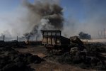 Boj s požáry u řecké obce Volos (27. 7. 2023)