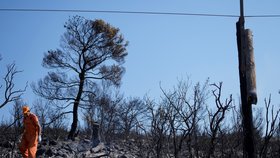V Řecku zuří rozsáhlé požáry (19.7.2023).