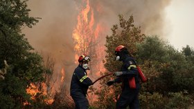 Ničivé požáry v Řecku (srpen 2021)