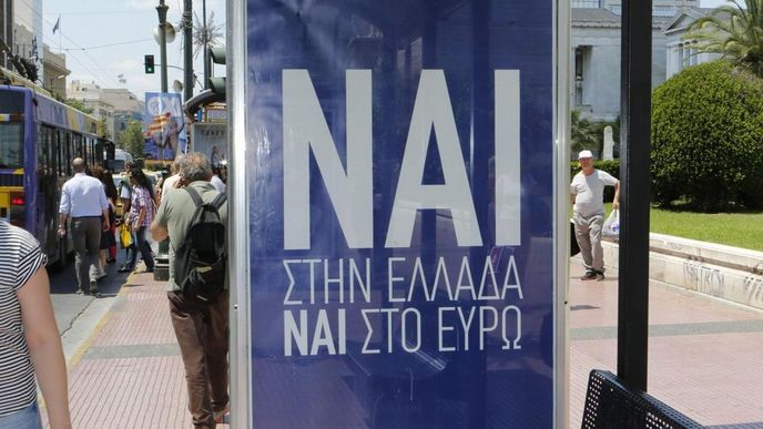 Řecko před referendem