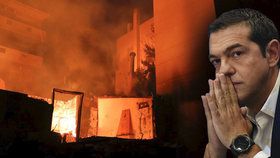 Řecký premiér Alexis Tsipras nařídil zbourat nelegální stavby. Reaguje tak na rozsáhlé požáry, které zasáhly Řecko v červenci.