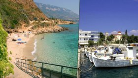 V Řecku jsou na prodej malé ostrovy, pláže, ale i přístavy, jako je jachtový přístav Epidauros (vpravo).