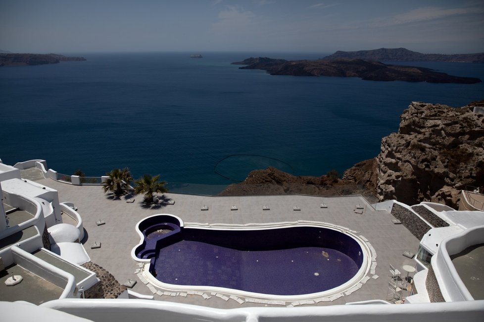 Řecký ostrov Santorini