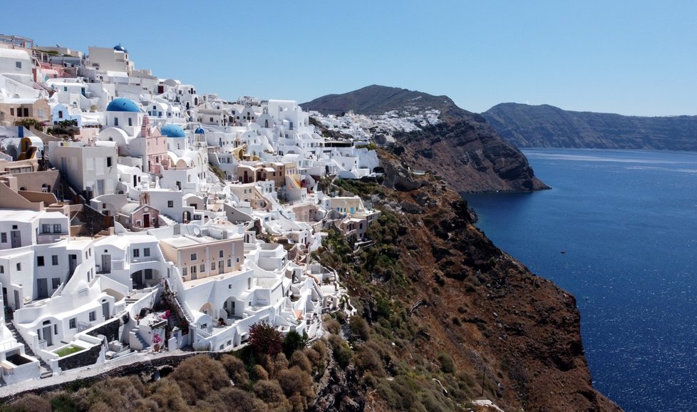 Řecký ostrov Santorini