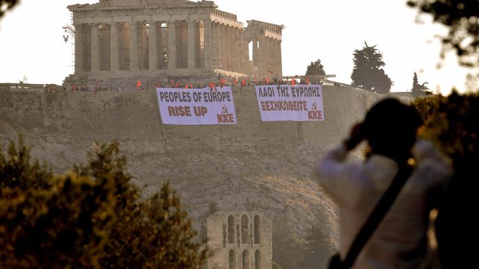 Stávka v Řecku