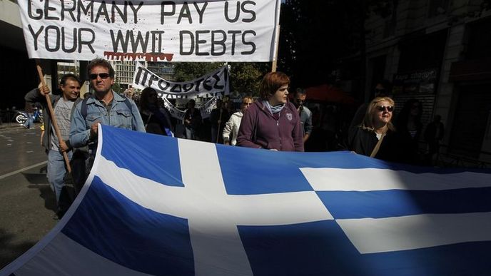 Řecko, stávka