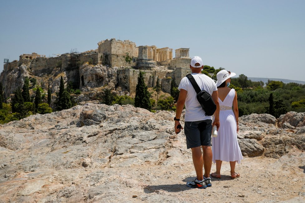 Řecko sužují obrovská vedra (30.7.2021)