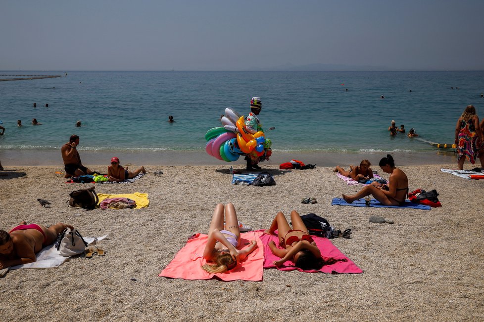 Řecko sužují obrovská vedra (30.7.2021)