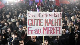 Řecké volby: Vzkaz pro německou kancléřku Angelu Merkel