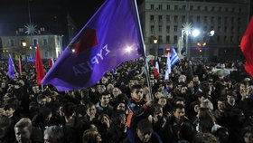 Řecké volby vyhrála krajní levice: Opoziční strana SYRIZA