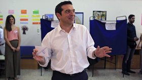 Bývalý řecký premiér a šéf levicové SYRIZY Alexis Tsipras