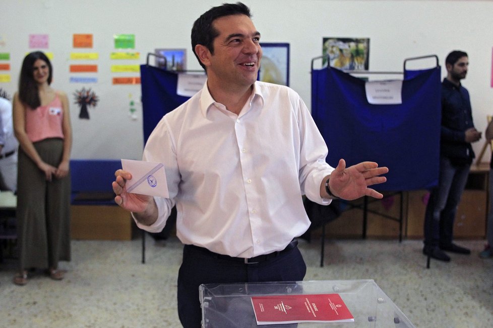 Bývalý řecký premiér a šéf levicové SYRIZY Alexis Tsipras