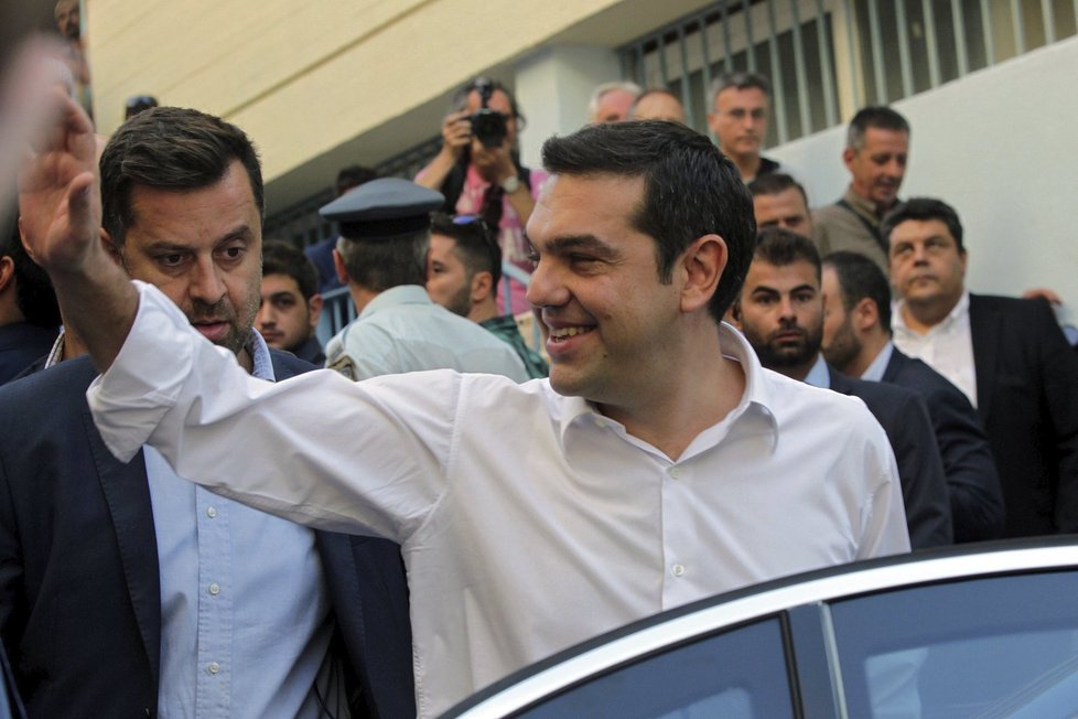 Bývalý řecký premiér a šéf levicové SYRIZY Alexis Tsipras