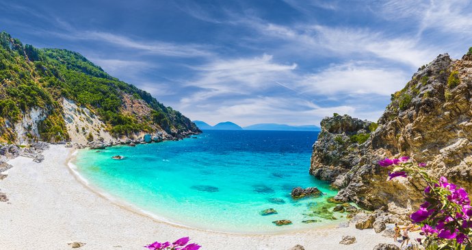 Pláž Agiofili, Lefkada