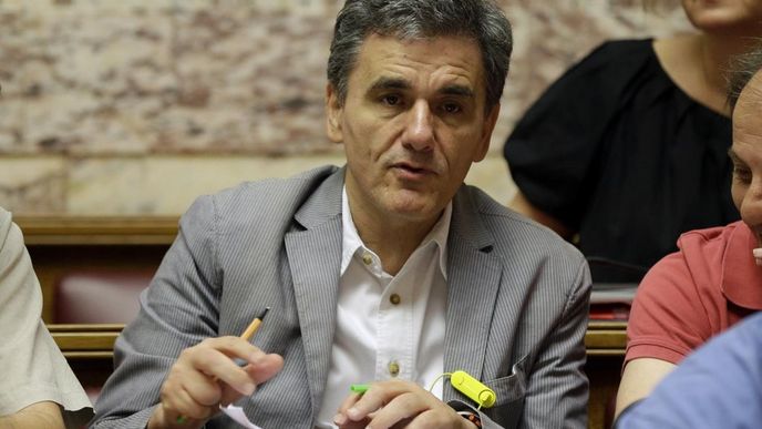 řecký ministr financí Euclid Tsakalotos