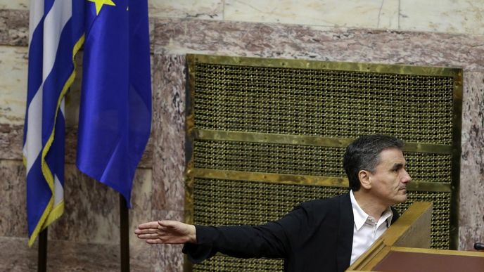 Řecký ministr financí  Euklid Tsakalotos