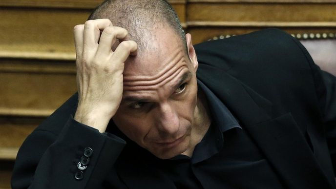 řecký ministr financí Janis Varufakis