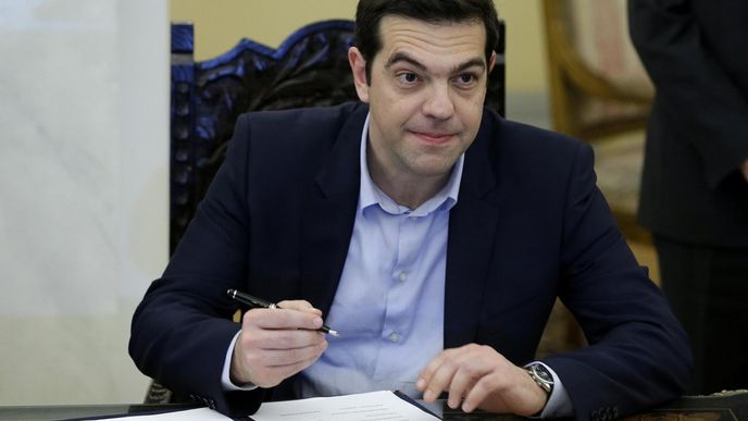 řecký premiér Alexis Tsipras