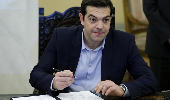 řecký premiér Alexis Tsipras