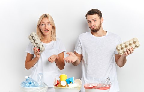 Kam patří plato od vajíček nebo tuba od zubní pasty? Naučte se správně třídit odpad!