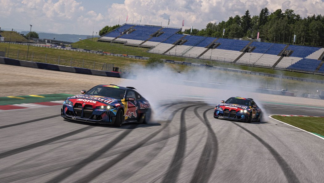 BMW M4 Competition a Red Bull Driftbrothers