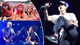 Red Hot Chili Peppers začali koncert na pražském Edenu