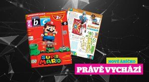 Lego Super Mario a lodě na elektřinu v ABC