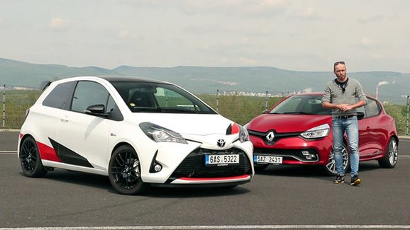 Video: Rychlé kolečko s Renaultem Clio R.S. a Toyotou Yaris GRMN