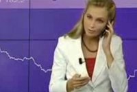 Trapas krásné moderátorky: Nevěděla, že je v živém vysílání!
