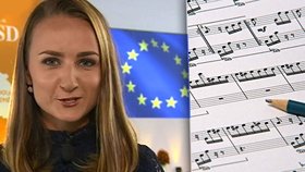 Redaktorka zaměnila hymnu EU za slovenskou.