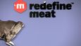 Logo izraelské firmy Redefine Meat, která se svou tiskařskou technologií opravdu chce předefinovat maso.